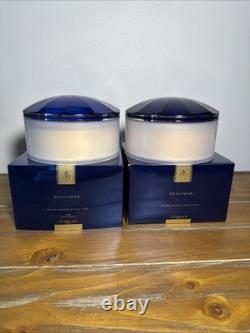 Guerlain Shalimar Perfumed Dusting Powder 4.4 Oz Set Of 2 NIB Rare Discontinued