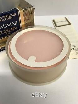 Guerlain- Shalimar- Perfumed Talcum Dusting Powder With the Puff-Rare -NIOB