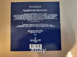 Guerlain Shalimar Set Perfumed Dusting Body Powder 4.4oz/125g, 1.7oz EDT, ++