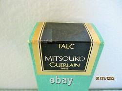Guerlain Vintage Mitsouko Rare Dusting Powder Talc/new In Original Packaging
