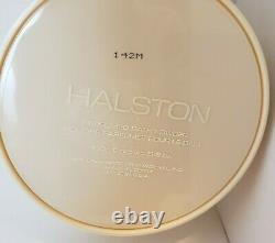 HALSTON Perfumed Bath Dusting Sealed POWDER Large 5.3 oz Original Vntg Full Box