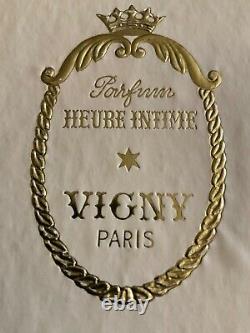 HEURE INTIME VIGNY PARIS PARFUM Set with 2 Soaps, Dusting Powder, Mini Perfume NEW