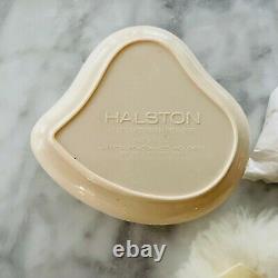 Halston Elsa Peretti Heart Case Perfumed Dusting Powder 70's 3oz NEW RARE withPoof