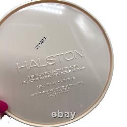 Halston French Fragrances Perfume Bath Body Dusting Powder 5.3 oz Boxed