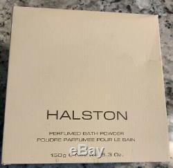 Halston Perfumed Bath Dusting Powder 5.3 oz DISCONTINUED NEW