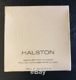 Halston Perfumed Bath Dusting Powder 5.3 oz & Perfumed Body Cream 8.8 oz NIB