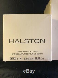 Halston Perfumed Bath Dusting Powder 5.3 oz & Perfumed Body Cream 8.8 oz NIB