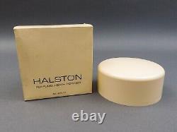 Halston Perfumed Bath Dusting Powder For Women 5 oz New Sealed With Box