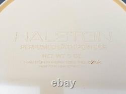 Halston Perfumed Bath Dusting Powder For Women 5 oz New Sealed With Box