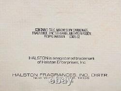 Halston Perfumed Bath Dusting Powder For Women 5 oz New Sealed With Box