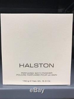 Halston Women 5.3 Oz Perfumed Bath Dusting Powder 150 Grams New In Box