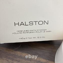 Halston Women Perfumed Dusting Bath Powder 5.3 oz Vintage