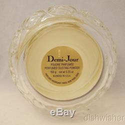 Houbigant DEMI-JOUR Perfumed Dusting Powder 5.25 oz. 150 gr New NIB Sealed