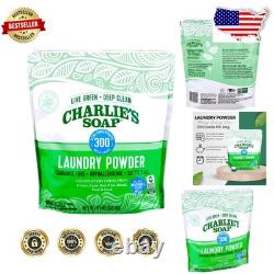 Hypoallergenic Laundry Powder 8 Lb Charlie's Soap HE Residue-Free Fragrance-Free
