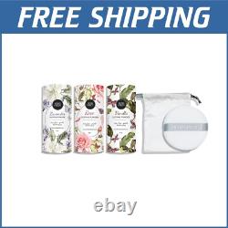 Hypoallergenic Talc-Free Body Powder Gift Set Moisture Absorbing & Deodorizing