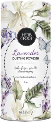 Hypoallergenic Talc-Free Body Powder Gift Set Moisture Absorbing & Deodorizing