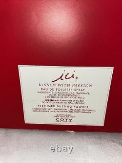 Ici Perfume & Dusting Powder Set by Coty. 5 oz Vintage New Old Stock VERY Rare