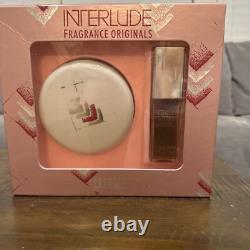 Interlude Frances Denney Cologne Spray 1.5oz 44ml & Dusting Powder 4.25 Oz 120g