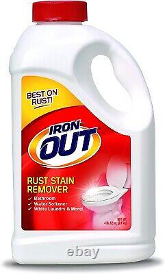 Iron Out 4.75 lb Rust Stain Remover Powder Quantity 6