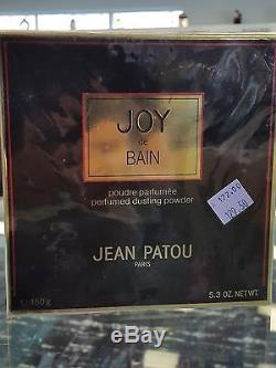 Joy De Bain Perfumed Dusting Powder Jean Patou Paris 150 G