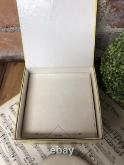 Jean Nate Perfumed Bath Powder Puff Yellow Box Large 9 oz Vintage NOS Dusting