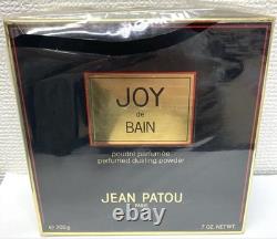 Jean Patou Joy de Bain Perfumed Dusting Powder 200g 7oz Sealed