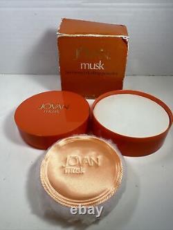 Jovan MUSK for Women Perfumed Dusting Powder 4 Oz NEW w Box RARE Discontinued