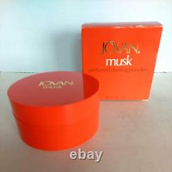 Jovan MUSK for Women Perfumed Dusting Powder 4 Oz NEW with Box Rare Discontinued