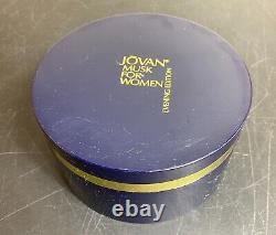 Jovan MUSK for Women Perfumed Dusting Powder 5 Oz NEW open Evening Discontinued
