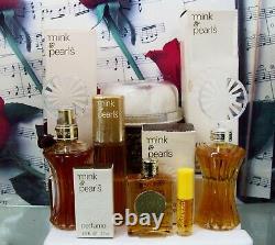 Jovan Mink & Pearls Cologne, EDT, Mink Oil, Dusting Powder Or Perfume. You Select