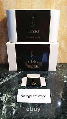 K de Krizia Perfumed Dusting Powder 5.3oz 115g Original Rare