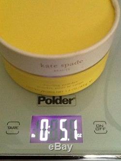 Kate Spade Beauty Edp 1.7 Perfumed Dusting Powder New Item 1.5 Oz Rare Htf