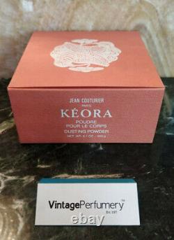 Keora by Jean Couturier Dusting Powder 6.7oz 200g Powder Seal Intact New In Box