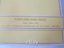 L'AIR DU TEMPS Nina Ricci Perfumed Dusting Talc Body Bath Powder 6 oz SEALED Box
