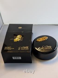 L'ARTE DI GUCCI Perfumed Dusting Powder 4.2 oz 120gr Rare Discontinued