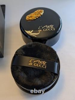 L'ARTE DI GUCCI Perfumed Dusting Powder 4.2 oz 120gr Rare Discontinued