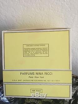 L'Air Du Temps Nina Ricci Perfume Dusting Powder 6 oz Jacqueline ...
