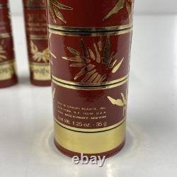 LOT x3 OPIUM by Yves Saint Laurent Perfumed Dusting Powder 1.25.75 Oz Vintage