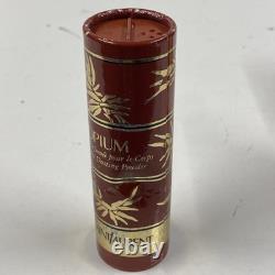 LOT x3 OPIUM by Yves Saint Laurent Perfumed Dusting Powder 1.25.75 Oz Vintage