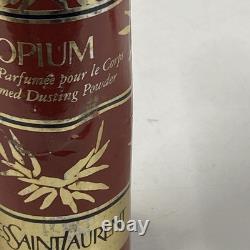 LOT x3 OPIUM by Yves Saint Laurent Perfumed Dusting Powder 1.25.75 Oz Vintage
