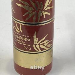 LOT x3 OPIUM by Yves Saint Laurent Perfumed Dusting Powder 1.25.75 Oz Vintage