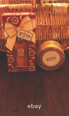 Lady Stetson Coty Cologne 2 Oz Spray Perfumed Dusting Powder 1.75 Oz For Her