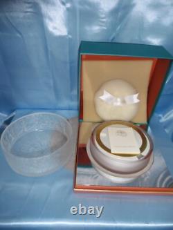 Lalique Perfumed Dusting Powder 5 oz Cristal Container Collection Paris France