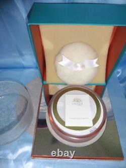 Lalique Perfumed Dusting Powder 5 oz Cristal Container Collection Paris France