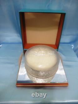 Lalique Perfumed Dusting Powder 5 oz Cristal Container Collection Paris France
