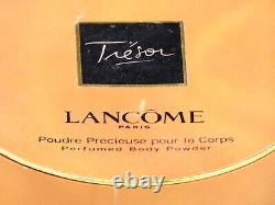 Lancome Tresor Perfume Body Powder Dusting Powder 3.25oz RARE Vintage