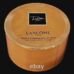 Lancome Tresor Perfumed Body Powder 3.25OZ Sealed with Puff Bath Dusting Poudre