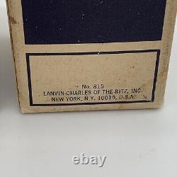 Lanvin Eau Arpege 4 oz Dusting Powder Rare Dummy Store Display Fragrance France