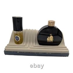 Lanvin Eu ARPEGE Atomiseur Perfume 1 oz + Shaker Dusting Body Powder 2.75 oz Box