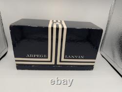 Lanvin Eu ARPEGE Atomiseur Perfume 1 oz + Shaker Dusting Body Powder 2.75 oz Box